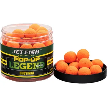 Boilies Jet Fish Plovoucí Boilie Legend Range Brusinka Hmotnost: 40g, Průměr: 12mm