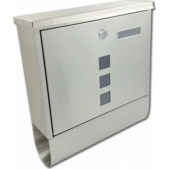 Poštovní schránka Poštovní schránka Melvin 30x33x10cm - nerez