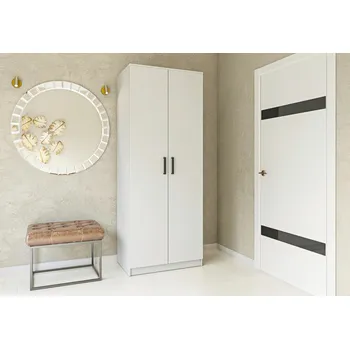 Šatní skříň Šatní skříň SIMPLE 80 white nymphea alba