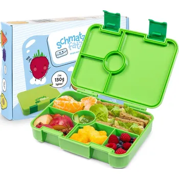 Klarstein Schmatzfatz by Lite box na svačinu 20,8 x 4,5 x 15 cm, zelený