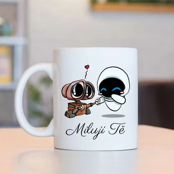 Hrnek Valentýn 08 - Wall-E a E.V.E.