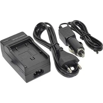 TopTechnology Nabíječka baterií pro CANON NB-11L + CL adaptér 12V do auta