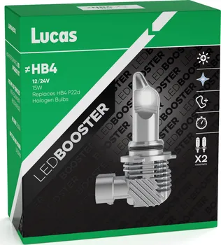 Autožárovka Lucas LED Booster HB4 12V/24V 15W 2 ks