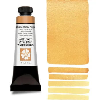 Vodová barva Akvarelová barva Daniel Smith Extra Fine, 15ml - žlutá Barva: 253 - Chrome Titanate Yellow