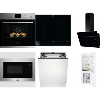 Set domácích spotřebičů ELECTROLUX KODGH70TX + ELECTROLUX EIS62449 + ELECTROLUX LFV316K + ELECTROLUX EMS4253TEX + ELECTROLUX EEA27200L + ELECTROLUX ENT6TF18S