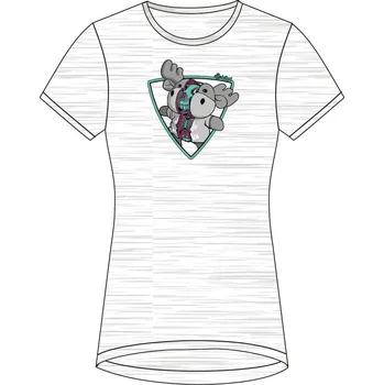 Dámské tričko Kilpi dámské bavlněné tričko Albion-W Barva: bílá, Velikost: 46