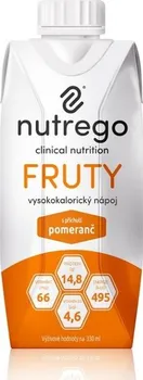 Speciální výživa Nutrego Fruty pomeranč 12x 330 ml