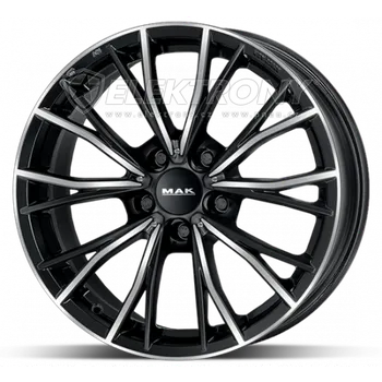 Alu kolo MAK Mark Black 9,5x19 5x120 ET39
