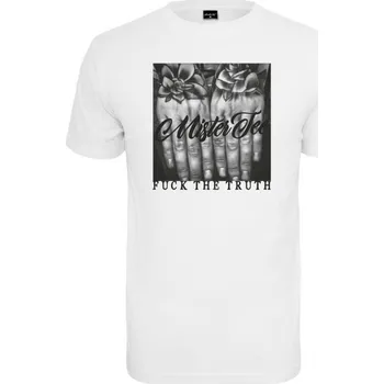 Pánské tričko Triko Mister Tee Fuck The Truth - bílé, S