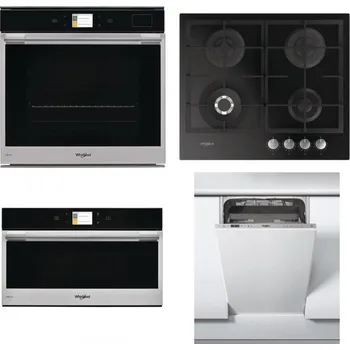Set domácích spotřebičů WHIRLPOOL W9 OP2 4S2 H + WHIRLPOOL GOFL 629/NB + WHIRLPOOL W9 MD260 IXL + WHIRLPOOL WSIC 3M27 C