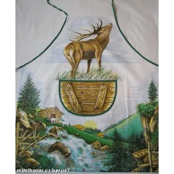 Kuchyňská zástěra ZÁSTĚRA - JELEN příroda