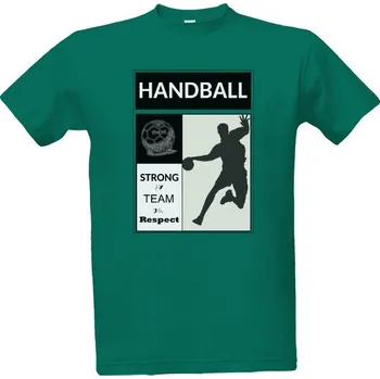 Tričko s potiskem handball pánské
