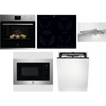 Set domácích spotřebičů ELECTROLUX KODGH70TX + ELECTROLUX EHF6343FOK + ELECTROLUX LFP326S + ELECTROLUX EMS4253TEX + ELECTROLUX EEM69410L