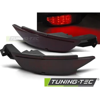 Mlhový světlomet TUNING-TEC Mlhové světla Ford Fiesta MK7 08-16 červená/kouřová LED