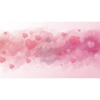 Jedlá dekorace na dort Caketools Jedlý papír "láska na cukrové vatě" - A4