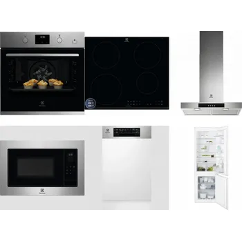 Set domácích spotřebičů ELECTROLUX KODGH70TX + ELECTROLUX LIR60433B + ELECTROLUX LFT426X + ELECTROLUX EMS4253TEX + ELECTROLUX EEM43300IX + ELECTROLUX ENT6TF18S