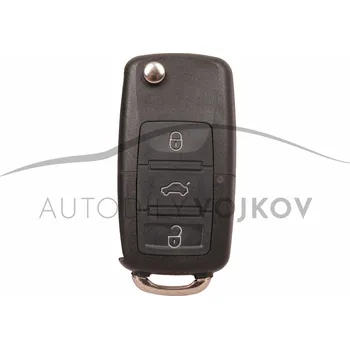 Autoklíč Náhradní obal klíče 3 tlačítka Volkswagen Bora