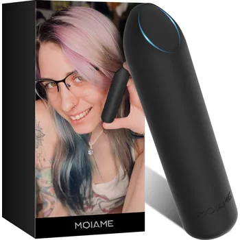 Vibrátor Paloqueth Bullet Mini Vibrator with 10 Powerfull Vibration Modes Black