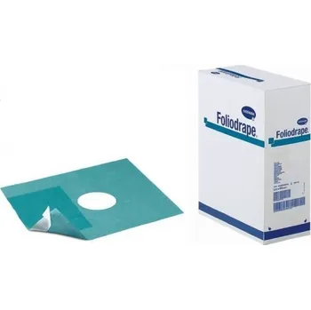 rouška Samolepící operační rouška Foliodrape Protect s otvorem 10 cm, 2-vrstvá, sterilní, 75 x 90 cm, 35 ks