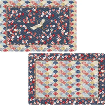 prostírání Easy Life, Itálie Easy Life - Plastové prostírání Okinawa, oboustranné - 45×30 cm Barva: jako na obrázku, Velikost: 45x30