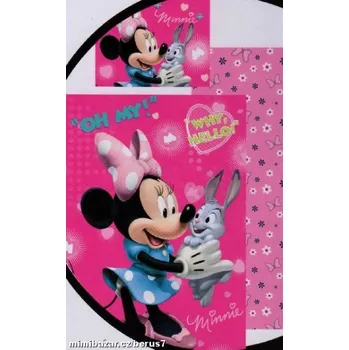 Povlečení POVLEČENÍ do postýlky Minnie zajíček