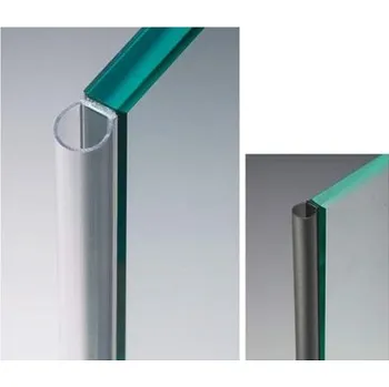 Nábytkové kování Nalepovací těsnění bublina, pro sklo 8-12 mm, L=3000 mm S305