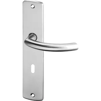 Dveřní kování ACT SERVIS ACT - Gina HR renovační štít Provedení: BB (pokojový klíč), Povrch: IN - nerez, Rozteč: 72 mm