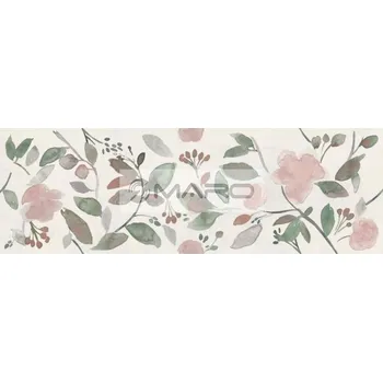 Obklad Ragno Now Obklad Waterflower Bianco 25 x 76 cm, matný, R9NA