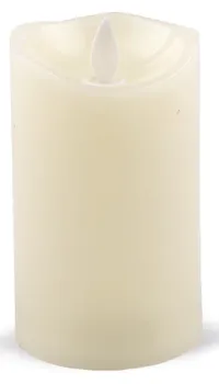 led svíčka LED svíčka 12 cm krémová