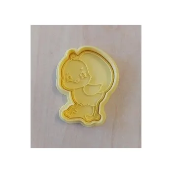 Velikonoční dekorace Vykrajovátko + otiskovač velikonoční - Kuřátko s vajíčkem