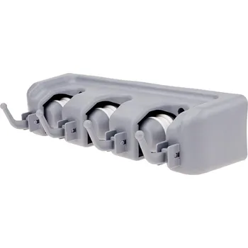 APT AG640E držák na úklidové pomůcky šedý