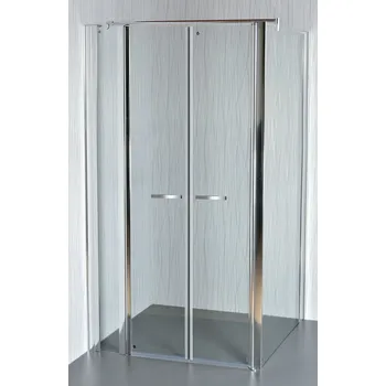 ARTTEC Sprchový kout rohový COMFORT D 13 čiré sklo 97 - 102 x 76,5 - 79 x 195 cm