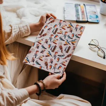 Obálka ePiPí Desky na dokumenty A4 - Ptáci