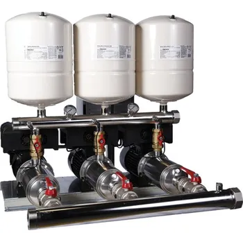 Expanzní nádoba PUMPA Automatická tlaková stanice ATS PUMPA 3 EH 5/7 TE 400V, provedení s frekvenčními měniči PUMPA DRIVE ZB00064939