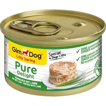 Krmivo pro psa Gimborn Gimdog Pure Delight kuře s jehněčím 85 g