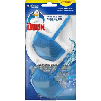 WC čistič Duck Aqua Blue Efekt 4v1 2x 40 g