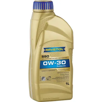 Motorový olej RAVENOL SSO 0W-30 USVO® 1L (Syntetický motorový olej Ravenol SSO 0W-30)