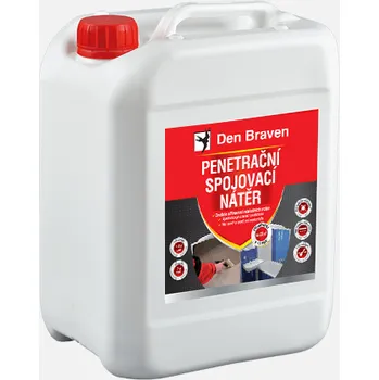 Penetrace Den Braven Penetrační a spojovací nátěr Varianta: Penetrační a spojovací nátěr, kanystr 5 litrů, Objem: 5 litrů, obal: kanystr