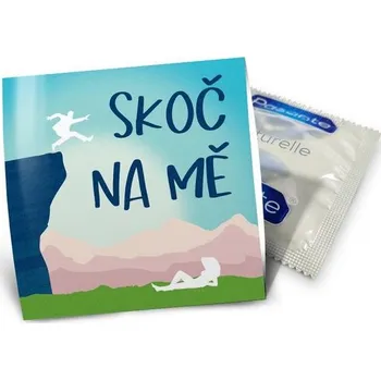 Vtipný kondom Skoč na mě