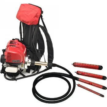 Vibrátor Ohebná hřídel 2 m s vibrační hlavicí 25 mm pro benzínový vibrátor betonu BACKPACK, TDXE 2/AX25 ENAR (ENAR)