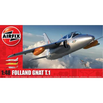 Plastikový model Plastikový model letadla Airfix A05123A Folland Gnat T.1 (1:48)