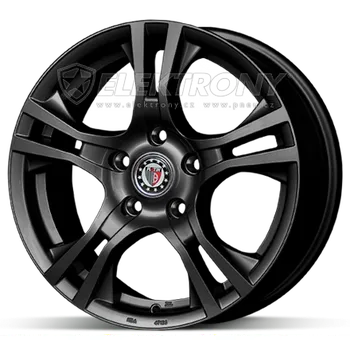 Alu kolo Platin P53 Matt Black 6x15 4x100 ET45