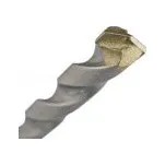 Příklepový vrták s válcovou stopkou, 25.0 x 400 mm, Flash, Diager, 251-25X400