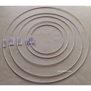 Lapač snů Kruh kovový - 22 cm