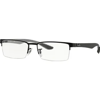 Ray-Ban® 8412 černá mat, stranice šedá mat 2503
