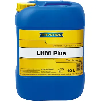 Hydraulický olej RAVENOL LHM PLUS FLUID 10L (Speciální hydraulická kapalina)