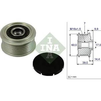 Auto-moto Předstihová spojka Schaeffler INA 535 0245 10