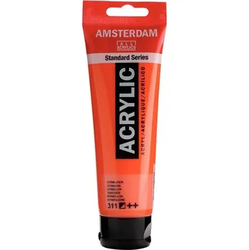 Vodová barva Royal Talens Amsterdam 120 ml, 311 Vermilion