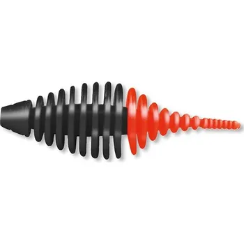 Umělá nástraha Cormoran gumová nástraha Belly Rib 6,5cm 5ks česnek Black/red