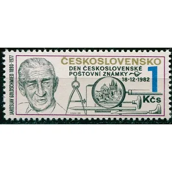 Poštovní známka Českosloveská pošta (1982) č. 2573 ** - Československo - Den čs. poštovní známky 1982
